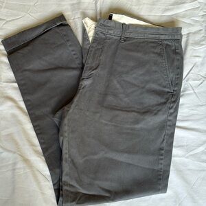 J. Crew Men's Charcoal Chinos